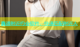 靠谱附近约会软件，快速匹配附近人