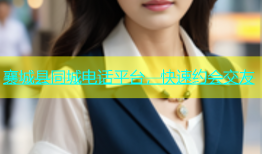 襄城县同城电话平台，快速约会交友