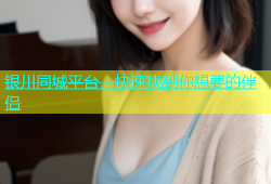 银川同城平台，快速找到你想要的伴侣
