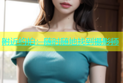 附近约拍：随时随地找到摄影师