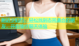 附近少妇约：轻松找到志同道合的朋友，开启愉快聊天体验