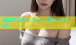 同城炮约爱约会平台，快速匹配附近好友