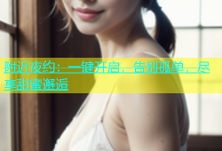 附近夜约：一键开启，告别孤单，尽享甜蜜邂逅
