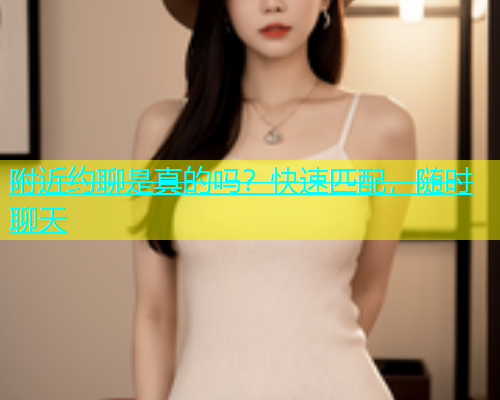 附近约聊是真的吗？快速匹配，随时聊天